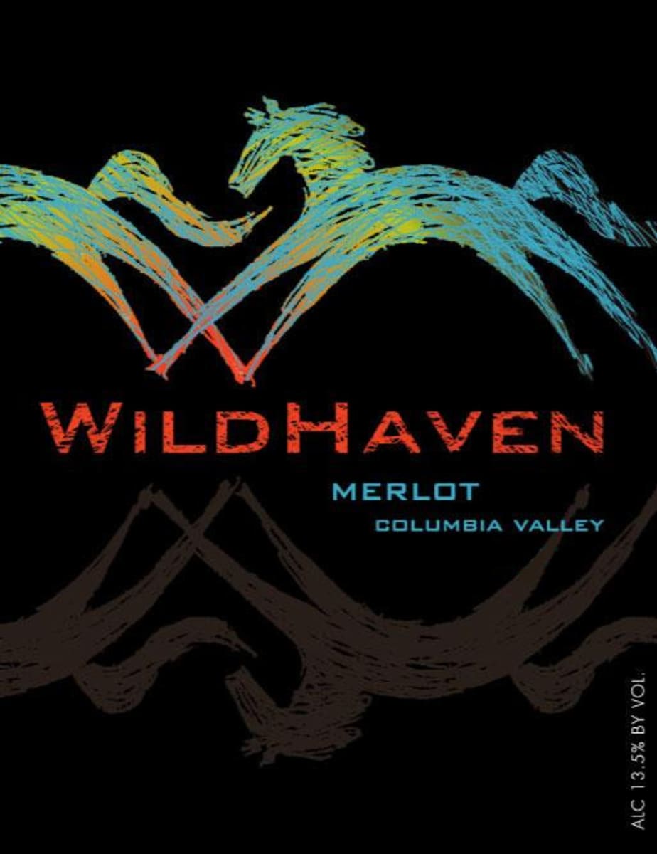 Wild Haven Merlot 2012  Front Label