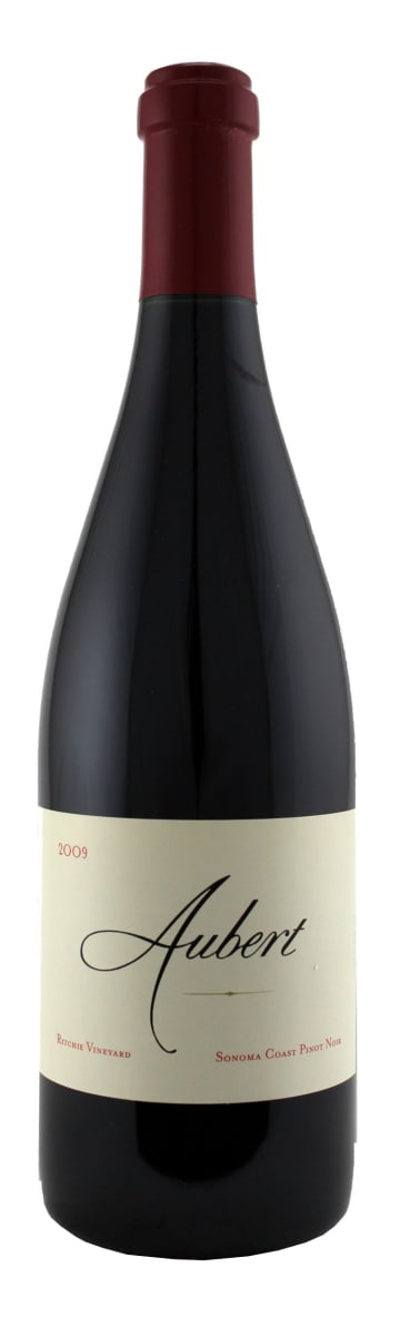 Aubert Ritchie Vineyard Pinot Noir 2009 Front Bottle Shot