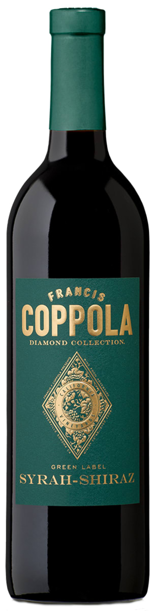 Francis Ford Coppola Diamond Collection Syrah-Shiraz 2014 Front Bottle Shot