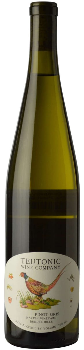 Teutonic Maresh Vineyard Pinot Gris 2015 Front Bottle Shot