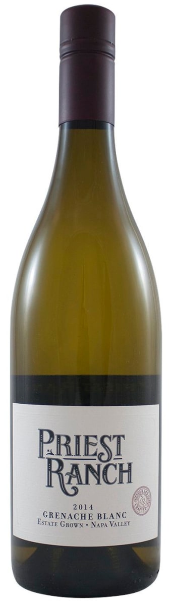 Priest Ranch Grenache Blanc 2014 Front Bottle Shot