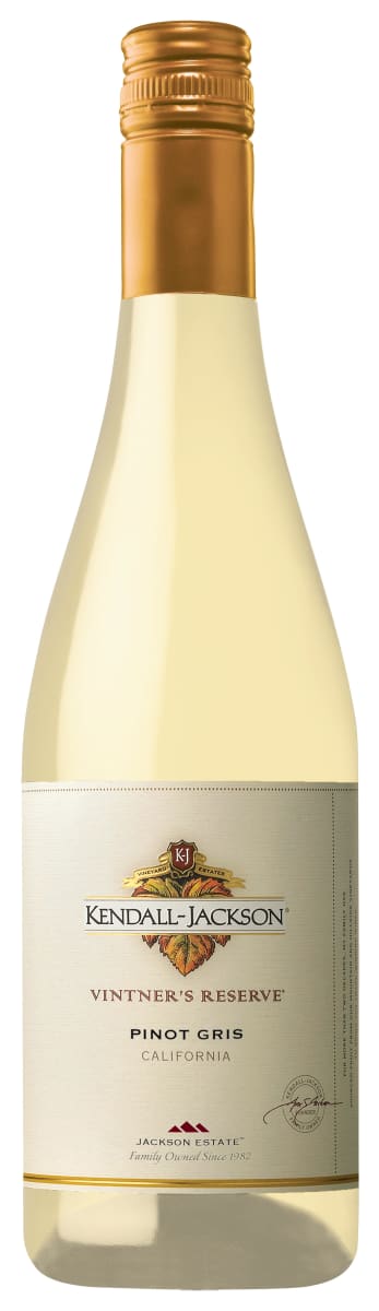 Kendall-Jackson Vintner's Reserve Pinot Gris 2015 Front Bottle Shot