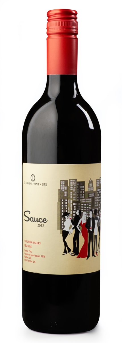 Zero One Vintners Sauce Red Blend 2012  Front Bottle Shot