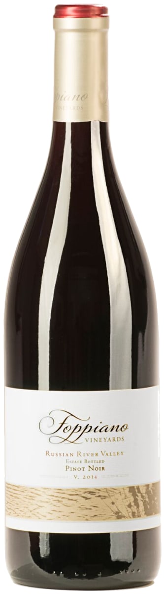 Foppiano Estate Pinot Noir 2014 Front Bottle Shot