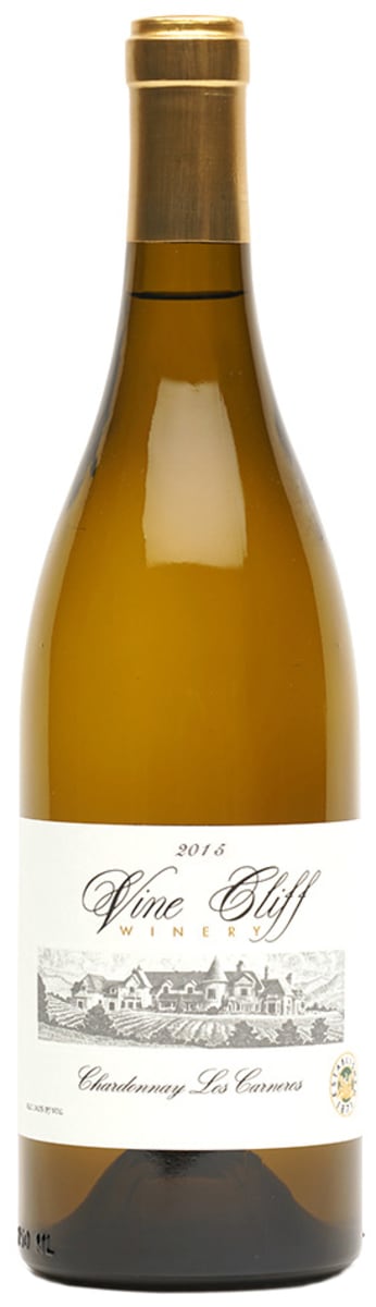 Vine Cliff Los Carneros Chardonnay 2015  Front Bottle Shot