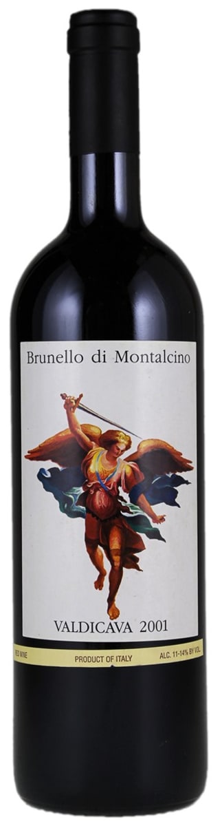 Valdicava Brunello di Montalcino 2001 Front Bottle Shot