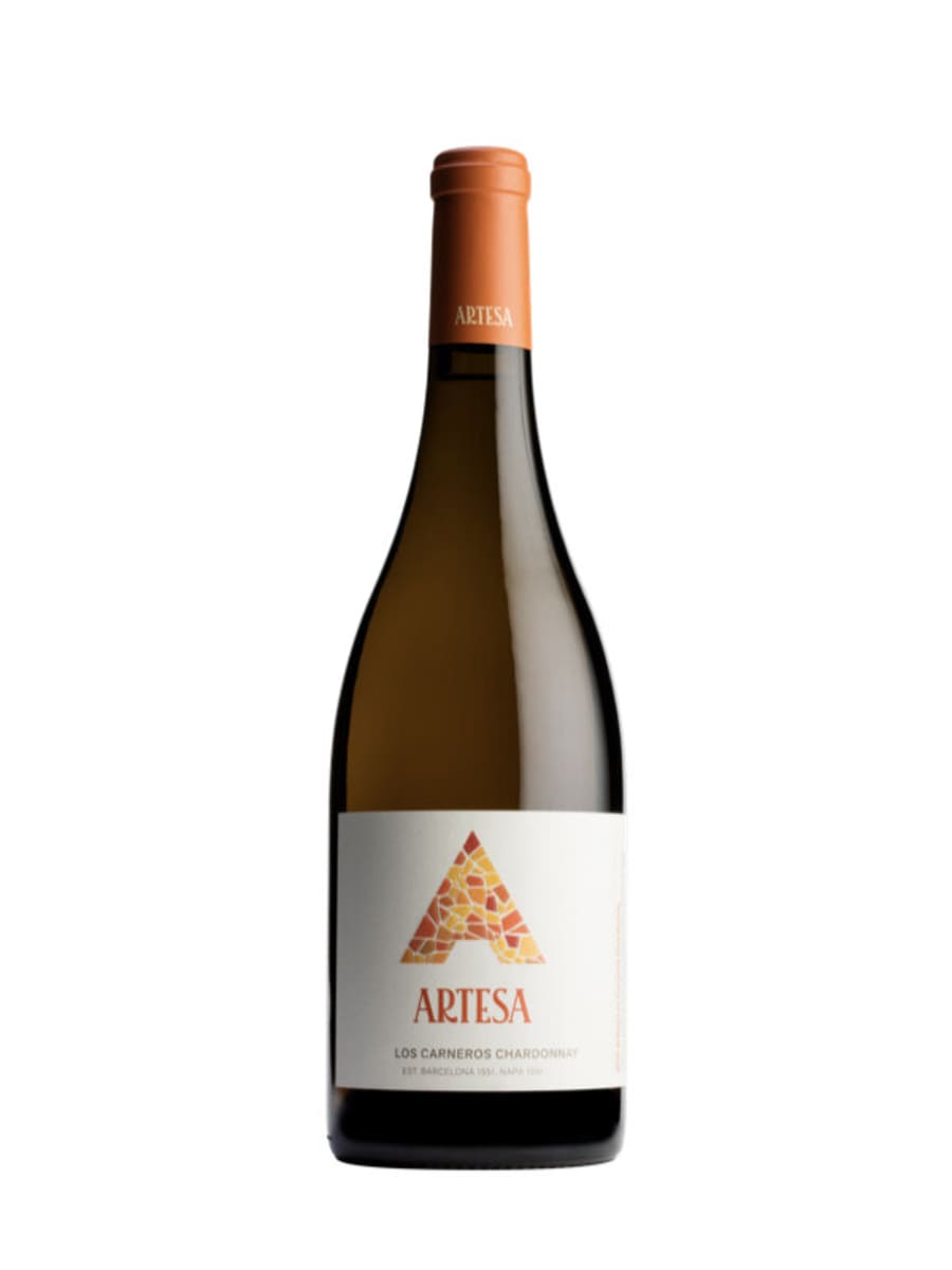 Artesa Carneros Chardonnay 2020  Front Bottle Shot