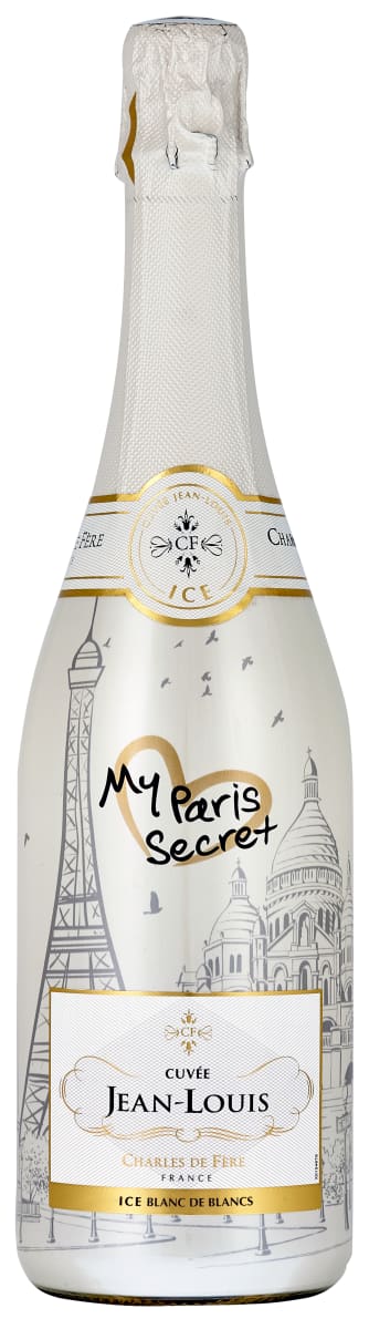 Charles de Fere Cuvee Jean-Louis Ice Blanc de Blancs  Front Bottle Shot