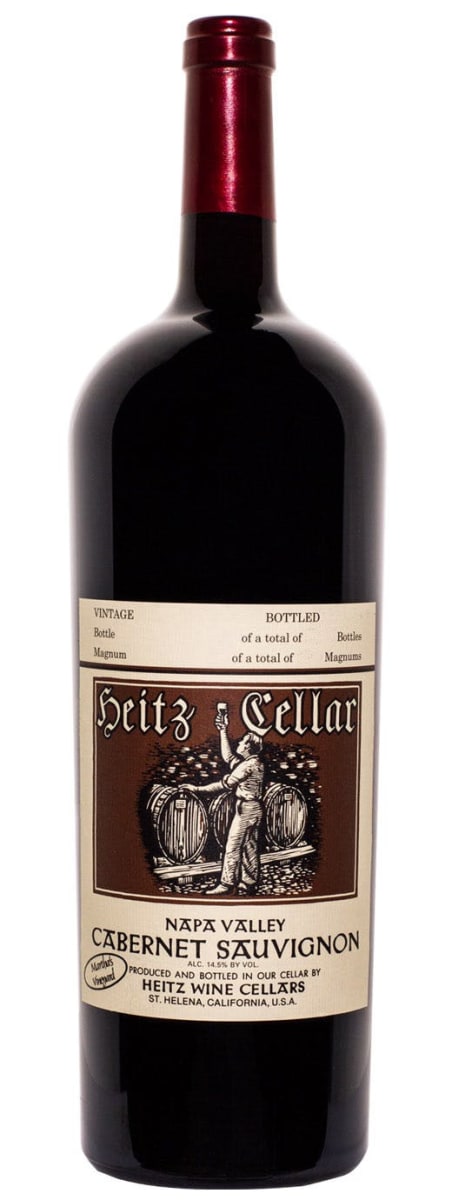 Heitz Cellar Martha's Vineyard Cabernet Sauvignon (1.5 Liter Magnum) 2010  Front Bottle Shot