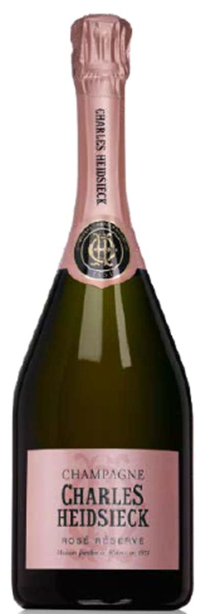 Charles Heidsieck Rose Reserve Front Bottle Shot