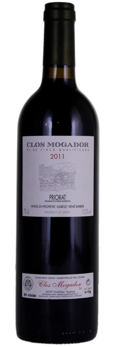 Clos Mogador Priorat 2011  Front Bottle Shot