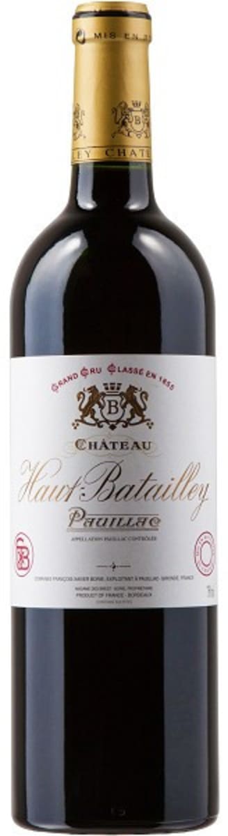 Chateau Haut-Batailley  1996 Front Bottle Shot