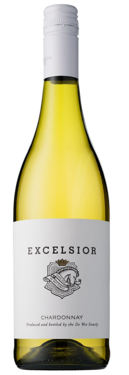 Excelsior Chardonnay 2021  Front Bottle Shot