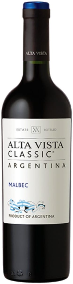 Alta Vista Classic Malbec 2014 Front Bottle Shot