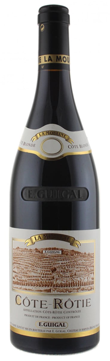 Guigal Cote Rotie La Mouline 2001  Front Bottle Shot