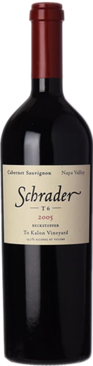 Schrader Beckstoffer To Kalon Cabernet Sauvignon (scuffed label) 2005  Front Bottle Shot