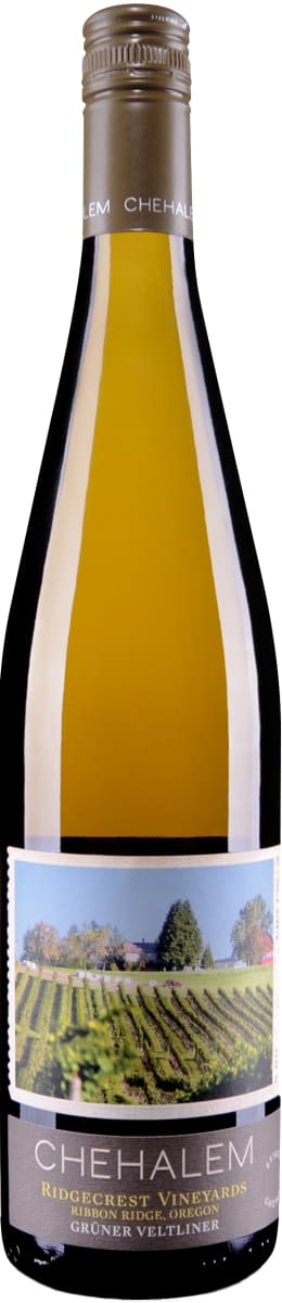 Chehalem Ridgecrest Vineyards Gruner Veltliner 2014 Front Bottle Shot