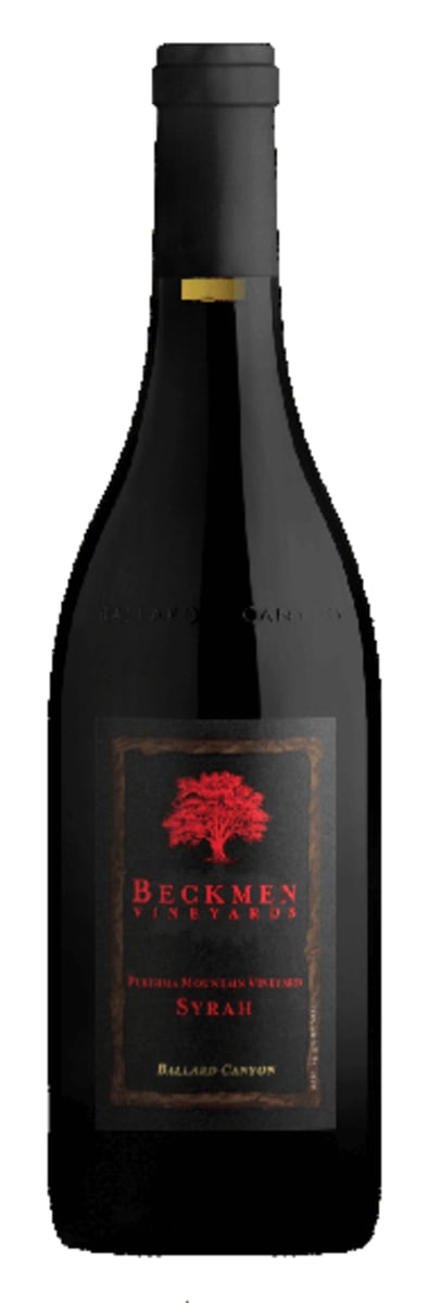 Beckmen Purisima Mountain Vineyard Syrah 2014 Front Bottle Shot