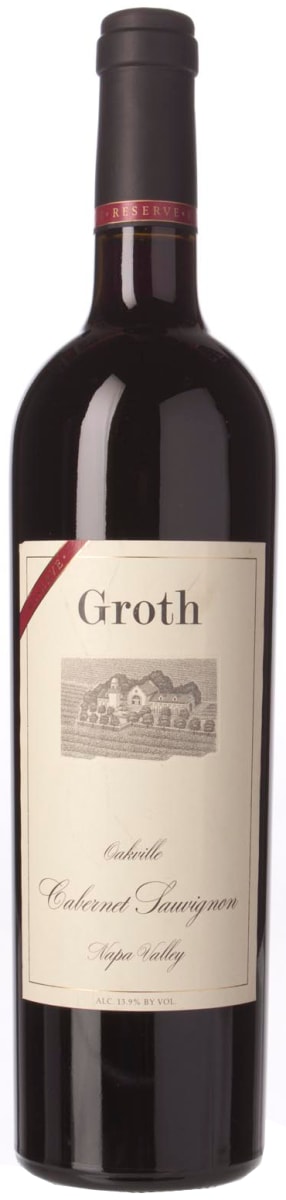 Groth Reserve Cabernet Sauvignon 1991 Front Bottle Shot