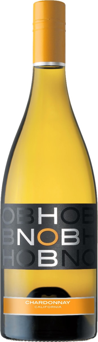 HobNob California Chardonnay 2014 Front Bottle Shot