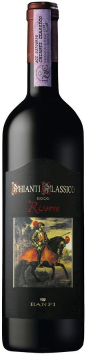 Banfi Chianti Classico Riserva 2013 Front Bottle Shot