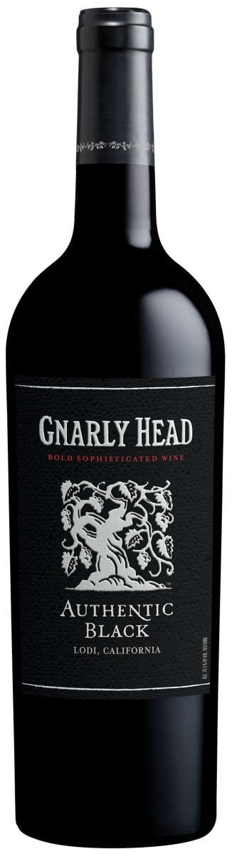 Gnarly Head Authentic Black Red Blend 2014 Front Bottle Shot