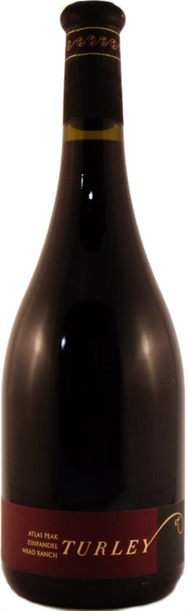 Turley Mead Ranch Zinfandel 2000 Front Bottle Shot