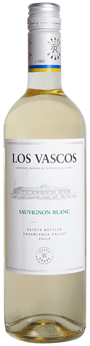 Los Vascos Sauvignon Blanc 2016  Front Bottle Shot