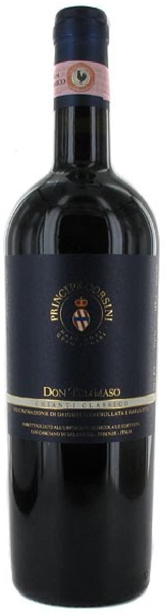 Le Corti Don Tommaso Chianti Classico 2009 Front Bottle Shot