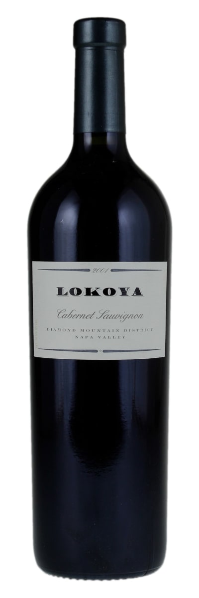 Lokoya Diamond Mountain Cabernet Sauvignon 2001  Front Bottle Shot