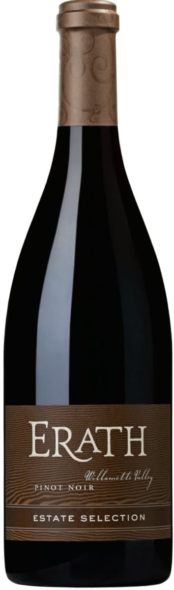 Erath Estate Selection Pinot Noir 2014 Front Bottle Shot