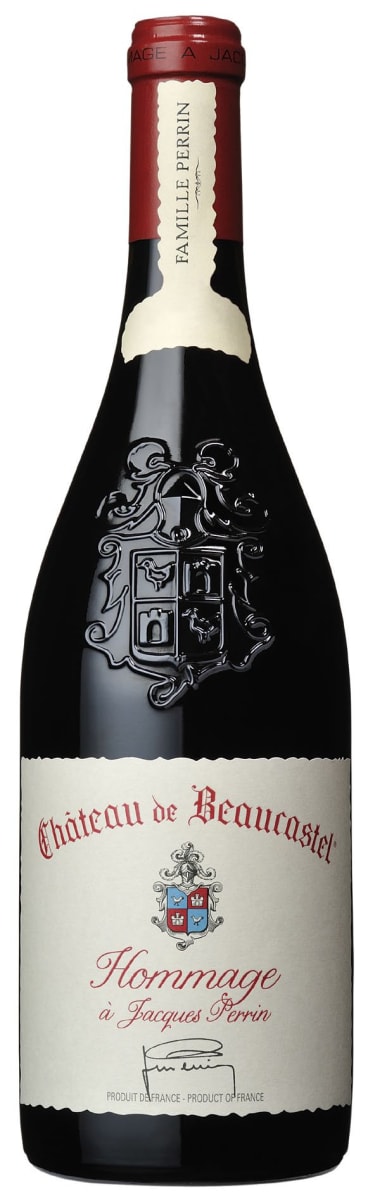 Chateau de Beaucastel Hommage Jacques Perrin Chateauneuf-du-Pape 2011 Front Bottle Shot