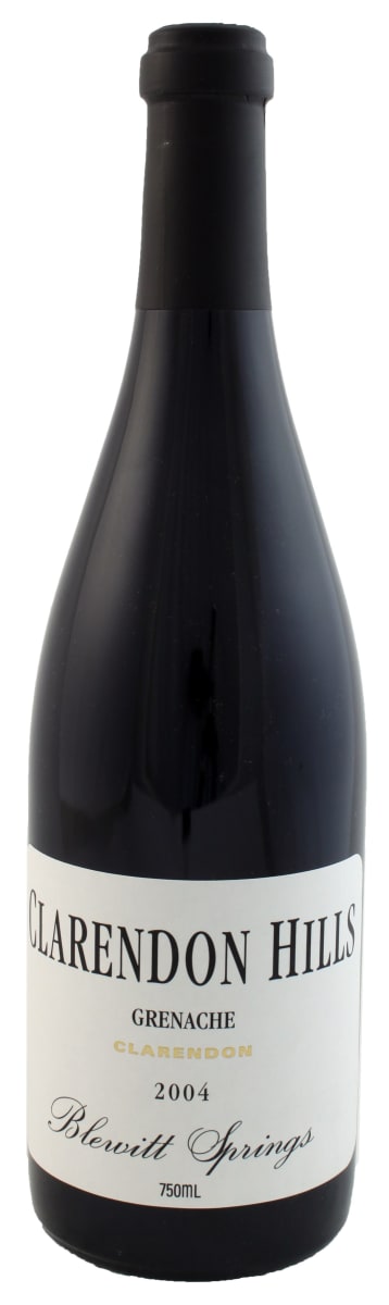 Clarendon Hills Blewitt Springs Grenache 2004  Front Bottle Shot