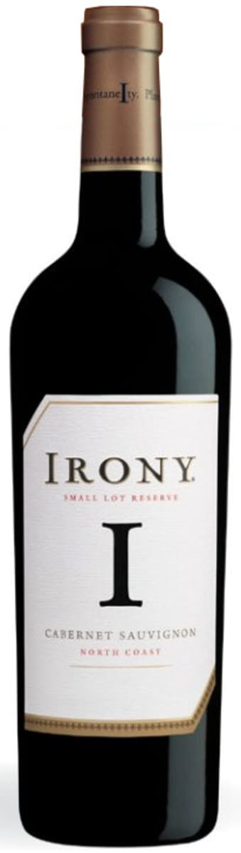 Irony Cabernet Sauvignon 2014 Front Bottle Shot