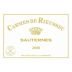 Chateau Rieussec Sauternes (375ML half-bottle) 2008 Front Label