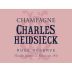 Charles Heidsieck Rose Reserve Front Label