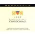 Bernardus Monterey County Chardonnay 1997 Front Label