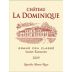 Chateau La Dominique  2009 Front Label