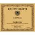 Renato Ratti Conca Barolo 2007 Front Label