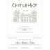 Chateau Hyot  2010 Front Label