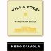 Villa Pozzi Nero d'Avola 2010 Front Label