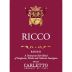 Carletto Ricco Rosso 2010 Front Label