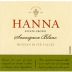 Hanna Sauvignon Blanc 2012 Front Label