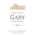 Chateau du Gaby  2010 Front Label