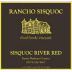 Rancho Sisquoc River Red Blend 2012 Front Label