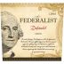 The Federalist Dry Creek Valley Zinfandel 2013 Front Label