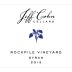 Jeff Cohn Cellars Haley's Reserve Rockpile Syrah 2012 Front Label