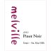 Melville Sta. Rita Hills Estate Pinot Noir 2013 Front Label