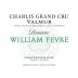 William Fevre Chablis Valmur Domaine Grand Cru 2013 Front Label