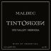 TintoNegro Uco Valley-Mendoza Malbec 2014 Front Label